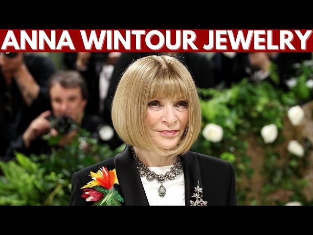 Anna Wintour Jewelry Collection | Most Expensive Gems | Brooches | Tiaras | Pearls | Diamonds