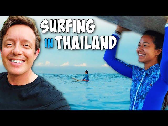 Surfing in Thailand with Beautiful People  Memories Beach 