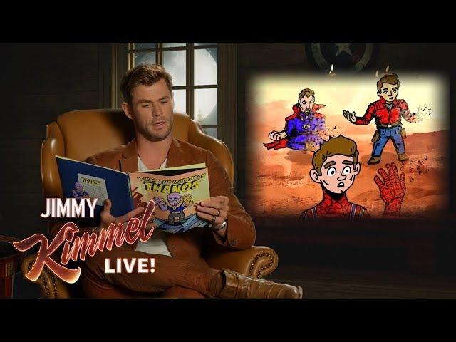 Avengers Cast Reads New Thanos Children's Book