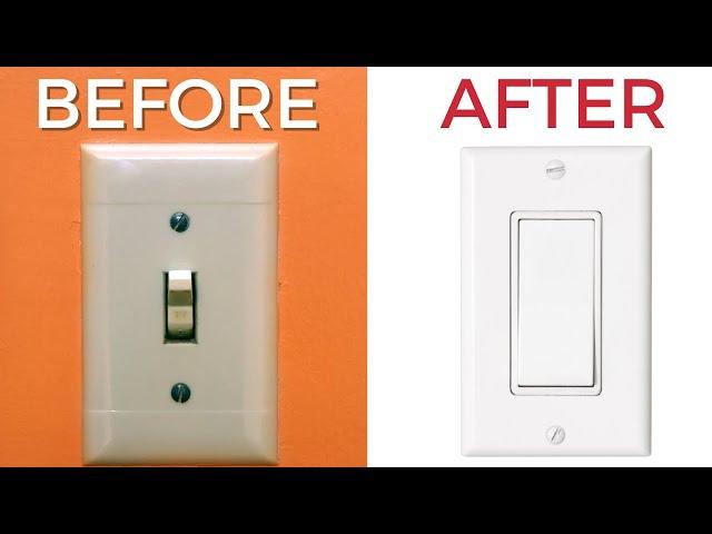 How to Change Out a Light Switch Like a Pro!