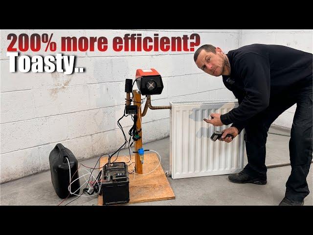 Diesel heater upto 200% more efficient?? (Surprising results)