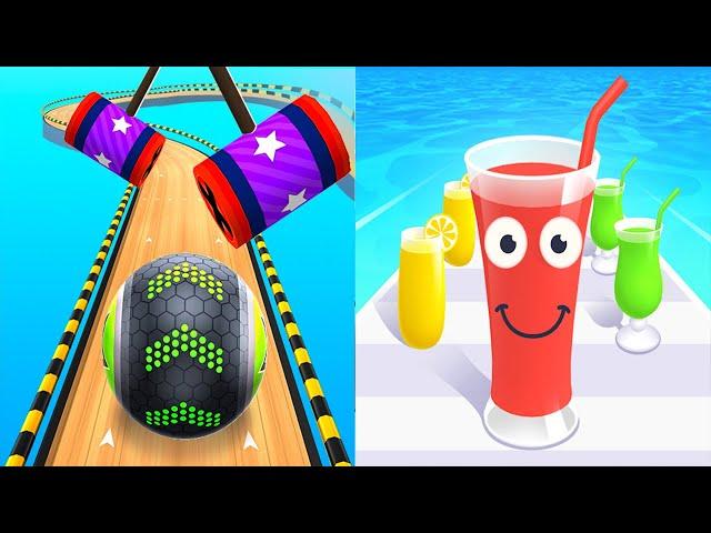 Going Balls VS Juice Run - All Levels Gameplay Android iOS Ep 2