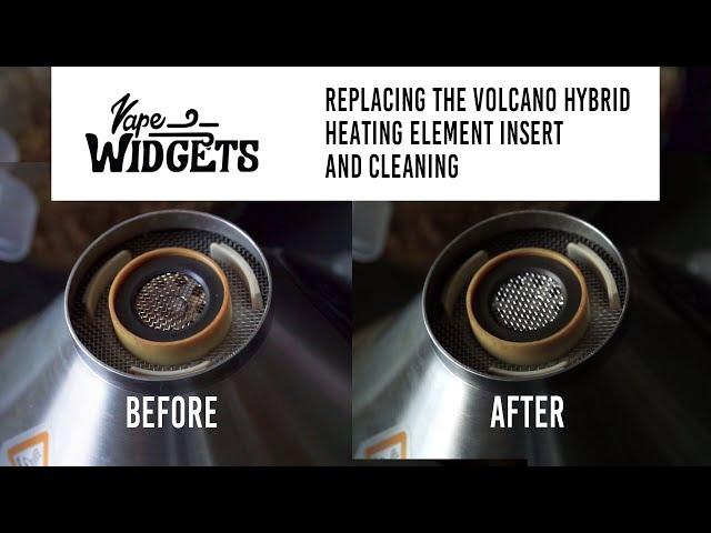 How to Replace the Volcano Hybrid Heating Element Insert, and Clean the Heating Element.