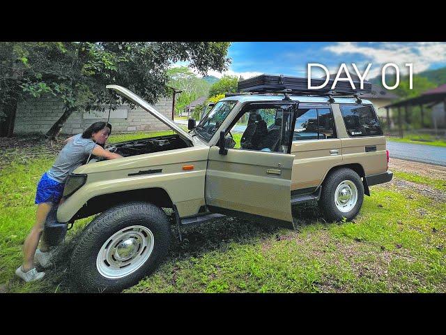 POV: NOT what we EXPECTED | 33 Year Old Land Cruiser Road Trip Adventure - Day 1