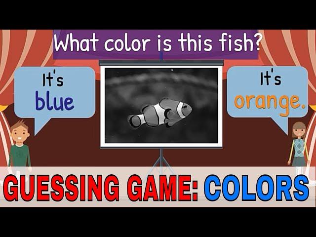 Color Game For Kids | English Classroom Games