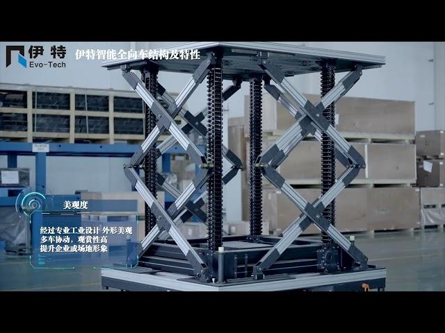 伊特智能全向车结构及特性 Evo-Tech Omnidirectional Stage Wagon