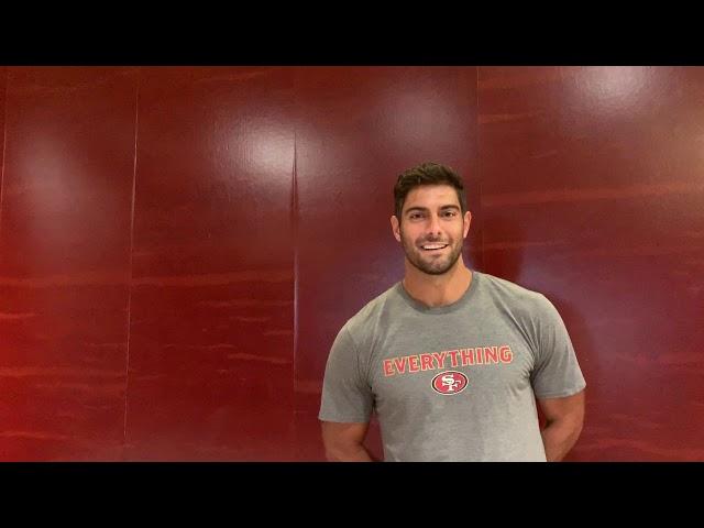 5 Fun Facts with 49ers' Jimmy Garoppolo