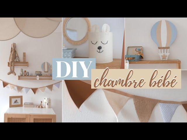 4 DIY déco faciles - Chambre bébé/enfant