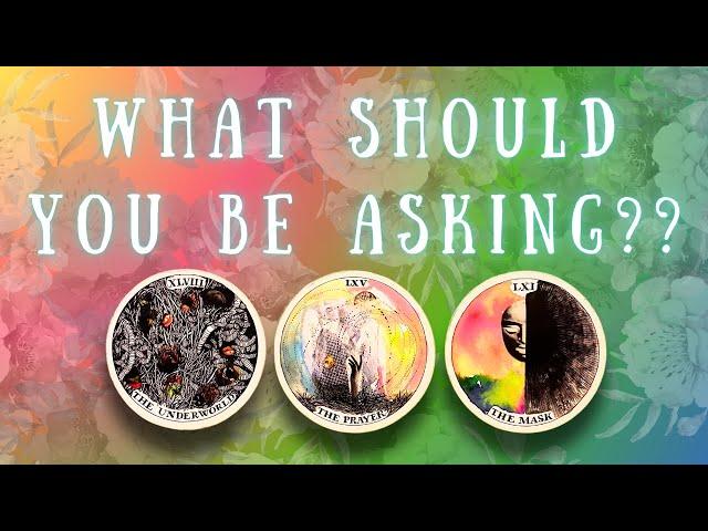 What you should be asking  PICK-A-CARD