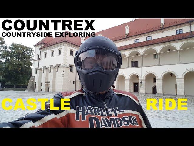 Motorcycle ride to a medieval castle - COUNTREX