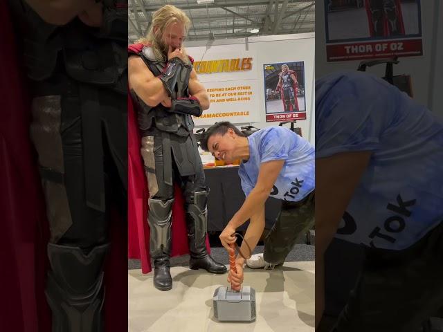 How Much Does Thor Hammer  Weigh #shorts