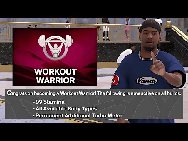 FASTEST WAY to GET WORKOUT WARRIOR in NBA 2K25 (Best Workout Warrior Tutorial)