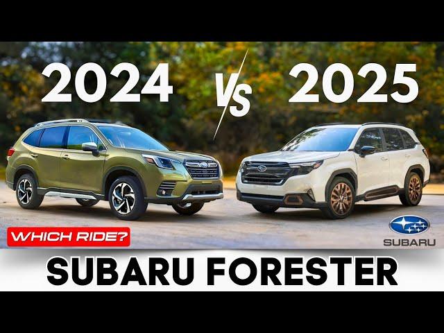 Subaru Forester: 2025 vs 2024 | Detailed Comparison | Which Ride