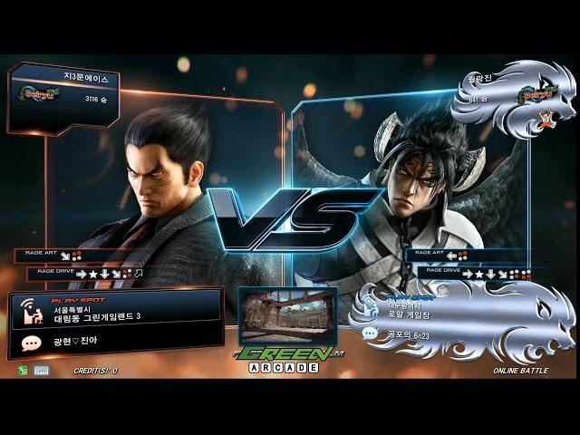 TEKKEN 7 Fr 4/2 Ji3moon(Kazuya) Ace vs Choksae(Devil Jin) (철권7 Fr 지삼문에이스 vs 촉새)