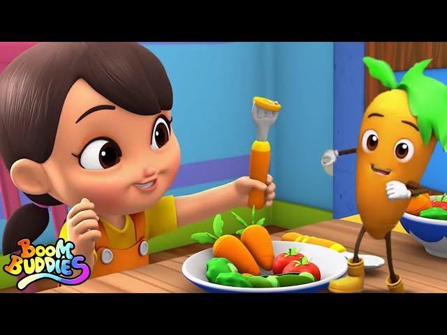 Canción de verduras | Poemas para niños | Educación | Kids TV Español Latino | Dibujos animados