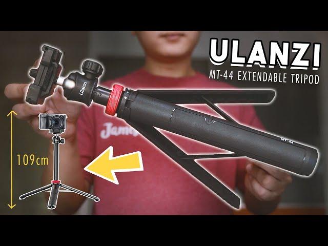 Ulanzi MT-44 Review | 109CM Extendable Selfie Tripod