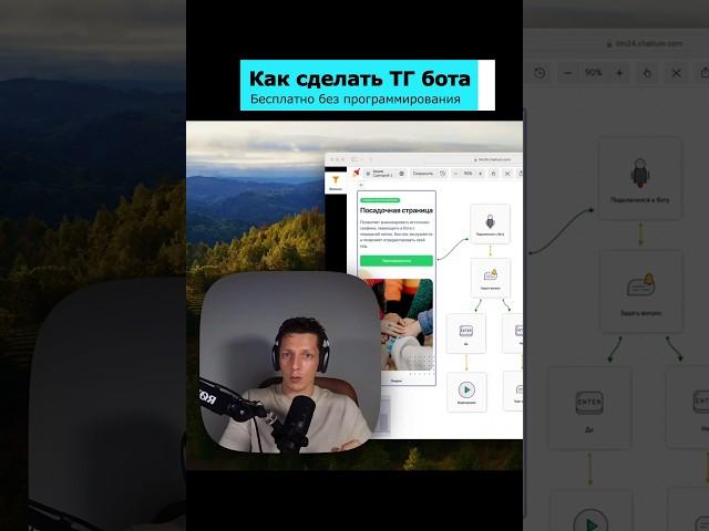 Telegram бот бесплатно за 10 минут. Как сделать телеграмм бота без программирования. #telegram