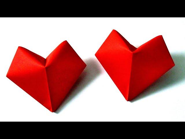 How To Make 3D Heart  Origami Easy 3D Heart