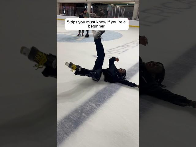 Beginner ice skater tips!!!! #hockey #skating #skate #iceskating #figureskating #tutorial #iceskate