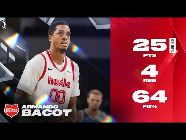 Armando Bacot Scores a CAREER-HIGH 25 PTS on 9/14 FG vs. Capitanes