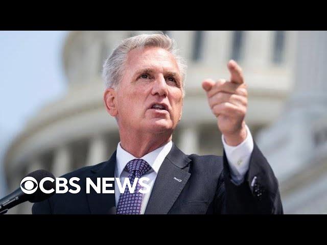 House Speaker Kevin McCarthy holds presser after Biden debt ceiling meeting | full video