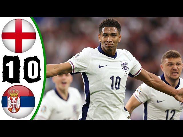 England Vs Serbia (1_0) | Extended Highlights & Bellingham Goal | EURO 2024