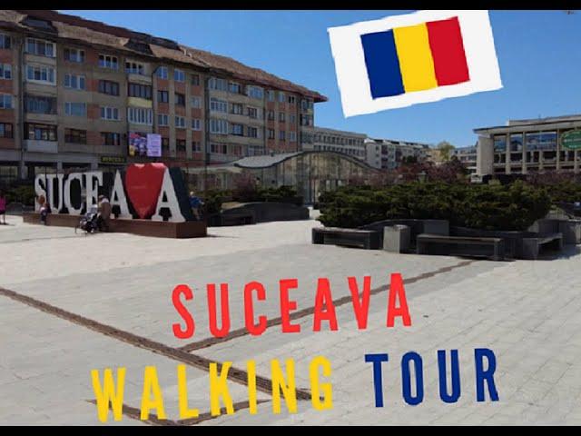 Suceava walking tour (city center)