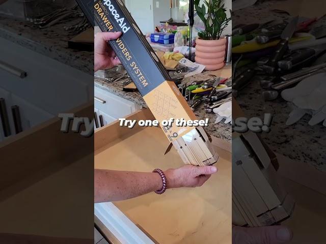 Customize your drawer space effortlessly with the adjustable dividers