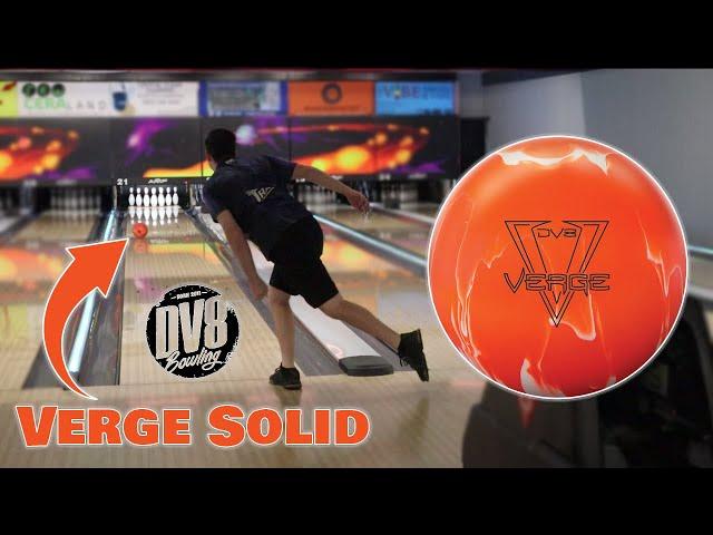 The SMOOTHEST Bowling Ball In My Bag? - DV8 Bowling Verge Solid Review