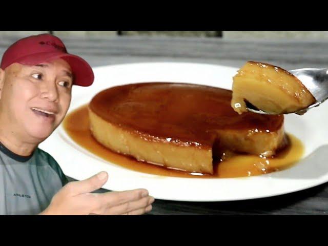 LECHE FLAN Using Glutinous Rice Flour