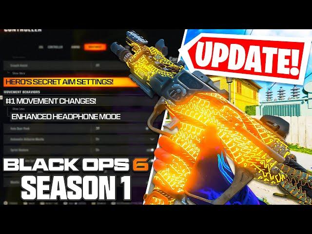  ALERT  CHANGE SETTINGS NOW in BO6 Season 1 Update  (BO6 Best Settings PS4/PS5/Xbox/PC Aim)