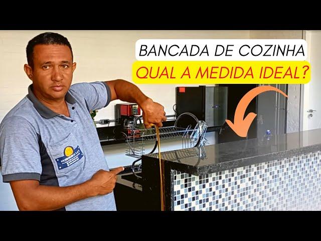 QUAIS AS MEDIDAS IDEAIS PARA BANCADA/PIA DE COZINHA COM ILHA -DICA RÁPIDA SEM ENROLAÇÃO - APRENDA JÁ