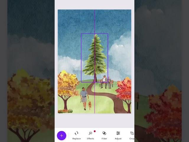 Digital Art using Canva #shorts #art