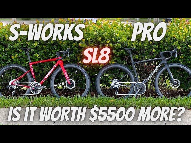 2024 SPECIALIZED TARMAC SL8 (S-WORKS vs. PRO) WHERE IS YOUR $5500 DOLLARS GOING?