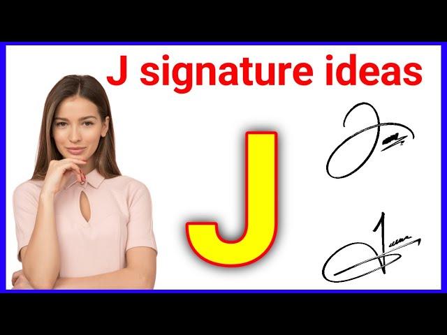 J signature style | J letter signature style | J signature ideas