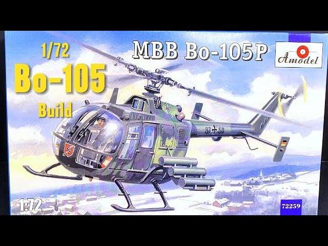 Amodel 1/72 Bo-105 Build 72259