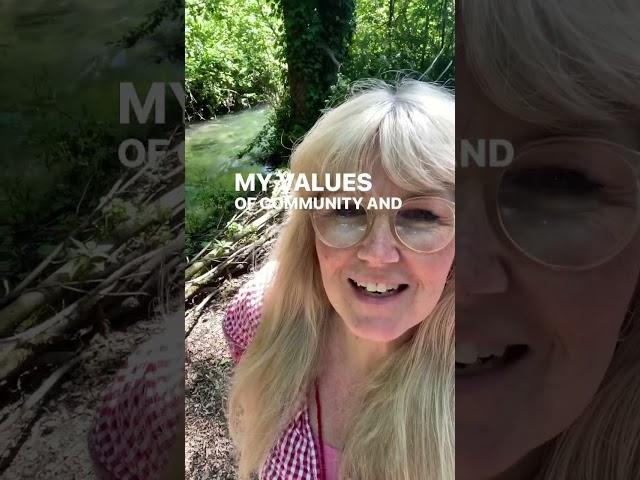 What does it mean to work within my values? #coach #community #nature #meetup