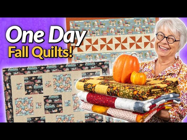 Autumn Magic - 6 Quilts for Fall!