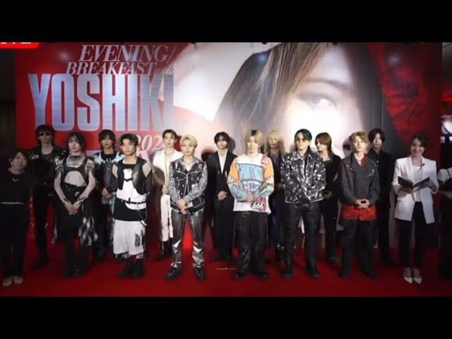 XY  ️YOSHIKI ＤＳ後13人集合コメント