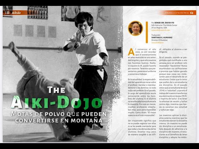 El Budoka Magazine - Specks of Dust Become Mountains  #aikidocenterla #aikidosalamancaaikikai