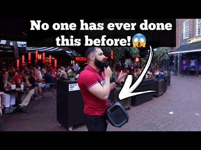 I recited QURAN between busy STREETS of NETHERLANDS! | Look what happened!