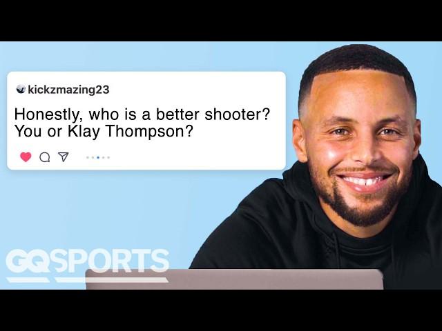 Stephen Curry Replies to Fans on the Internet | Actually Me | GQ Sports