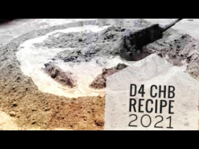 D4 CHB RECIPE 2021 (CHB MAKING VID 14)