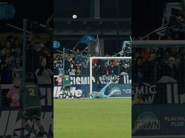 LA Galaxy Goal Keeper Makes a Save #goalkeeper #soccer #mls #football #futbol