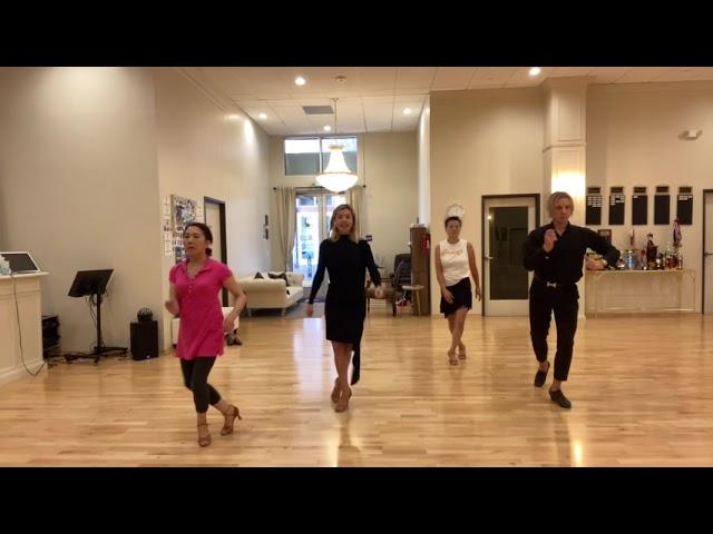 Samba Basic Technique - Private ballroom dance lessons at  Fred Astaire Dance Studio with Kristina