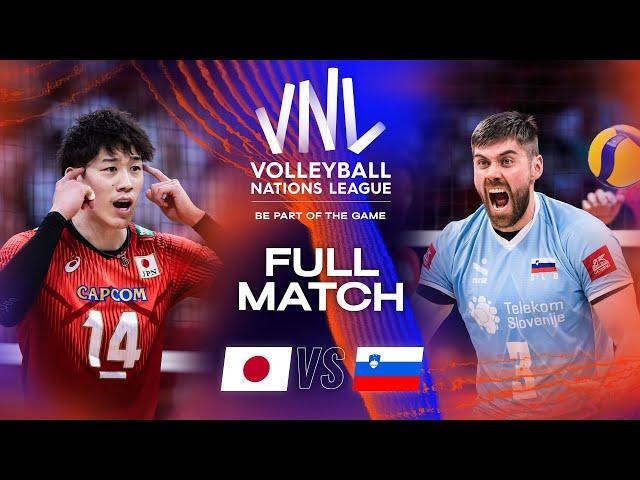  JPN vs.  SLO - Legendary Full Match | Quarter Finals | Men's VNL 2023