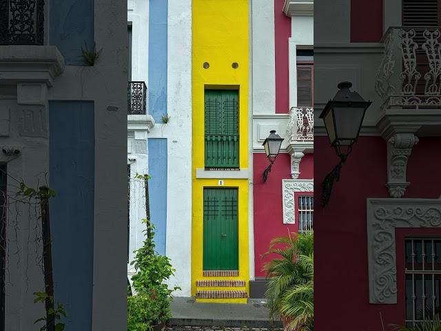 Presenting some of the beautiful doors of Old San Juan #travel #TBEXpuertorico #discoverpuertorico