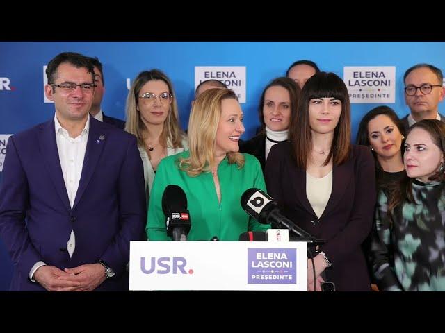 Elena Lasconi: Sunt aici ca să vă asigur că sunt schimbarea pe care o așteptăm noi toți!