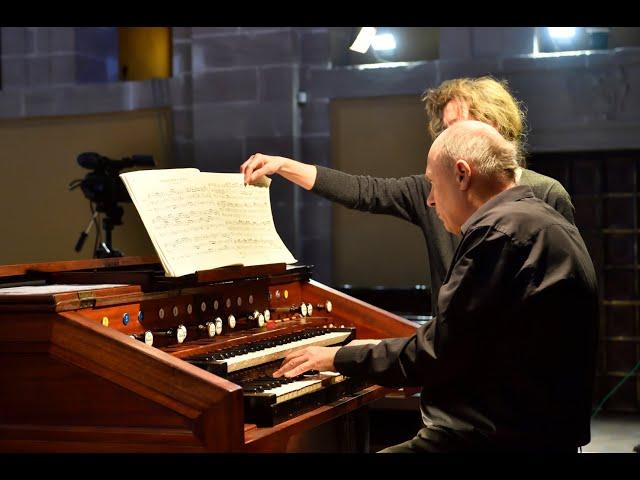 Concert d'orgue de Franz Hauk el dia 26 de març de 2023 a la Basílica de Santa Maria d'Igualada