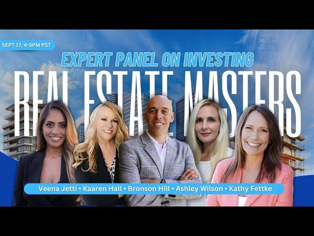 Real Estate Masters: Expert Panel on Investing